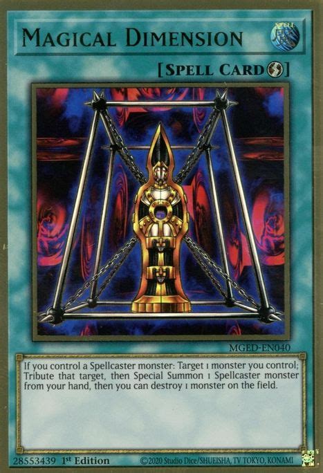 Harnessing the Ancient Magic of the Magical Dimension in Yu-Gi-Oh!